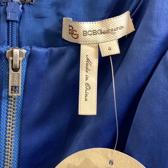 BCBGeneration ruffle waist tank dress - Picture 3 of 5